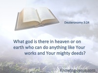 Deuteronomy 3:24